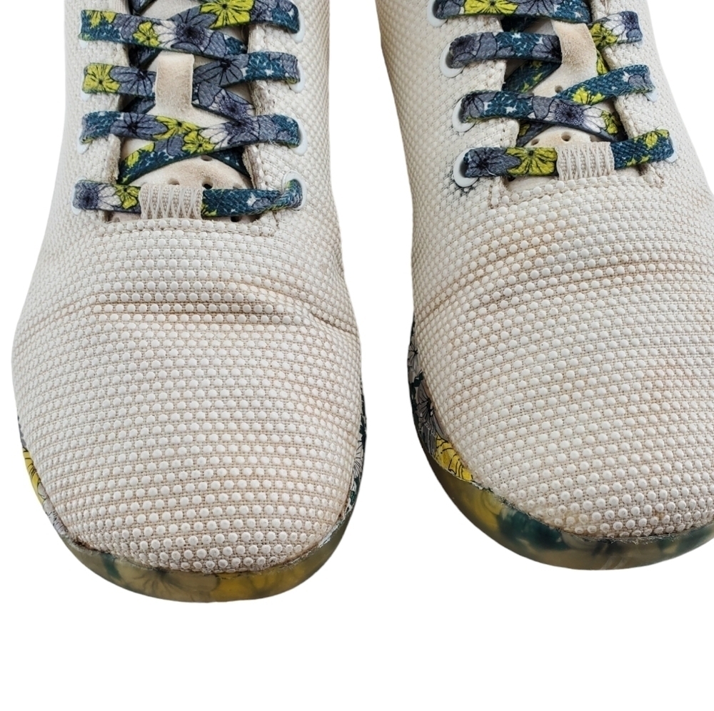 Nobull Spring Fling Trainer Shoes Womens 8.5 Mens 7 Ivory White Running Athletic - Picture 5 of 16